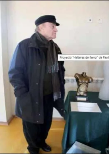Paul Naschy «TORSO»  (escultura de reconocimiento como campeón de halterofilia) #1