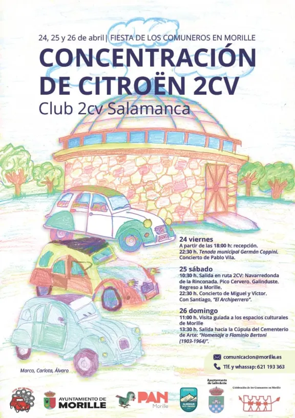 Concentraci&oacute;n de Citro&euml;n 2cv