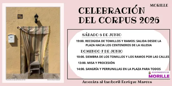 Corpus Cristi 2026 en Morille