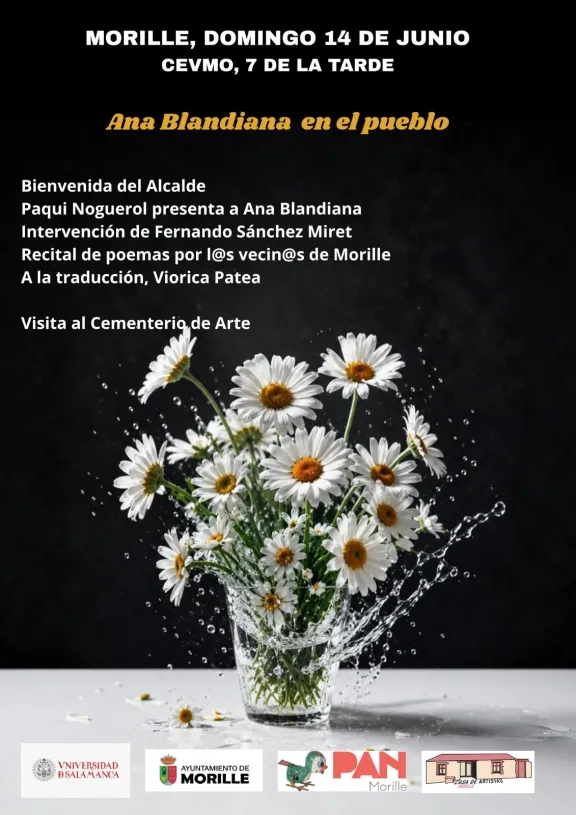 Ana Blandiana en el pueblo